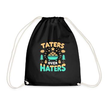 Taters Over Haters 17 - Turnbeutel - Schwarz - Vorne