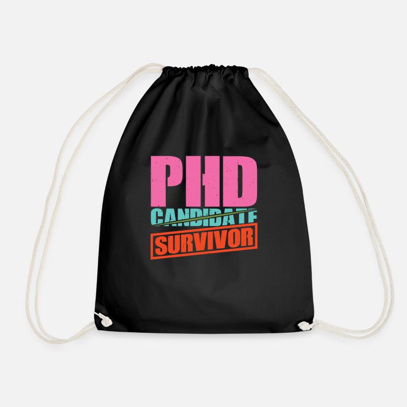 Phd Candidate Survivor 13 - Turnbeutel - Schwarz