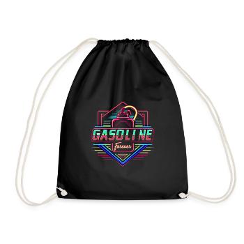 Gasoline Forever 15 - Turnbeutel - Schwarz - Vorne