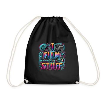 I Film Stuff 15 - Turnbeutel - Schwarz - Vorne