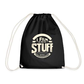 I Film Stuff 12 - Turnbeutel - Schwarz - Vorne