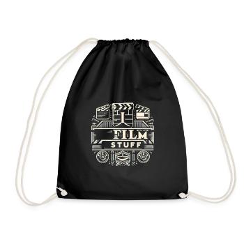 I Film Stuff 18 - Drawstring Bag - black - Front