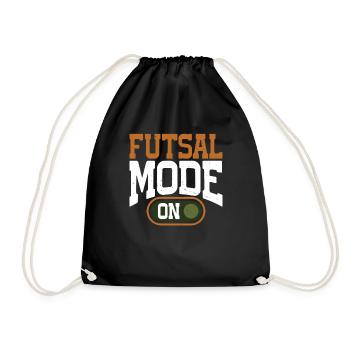 Futsal Mode On 13 - Turnbeutel - Schwarz - Vorne