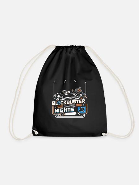 Blockbuster Nights - Drawstring Bag - black