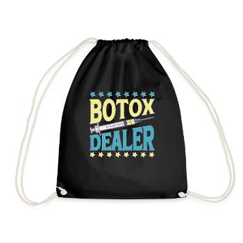 Botox Dealer 11 - Drawstring Bag - black - Front