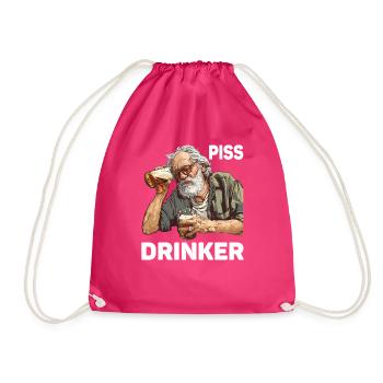 Piss Drinker 46 - Turnbeutel - Fuchsia - Vorne