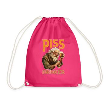 Piss Drinker 45 - Turnbeutel - Fuchsia - Vorne
