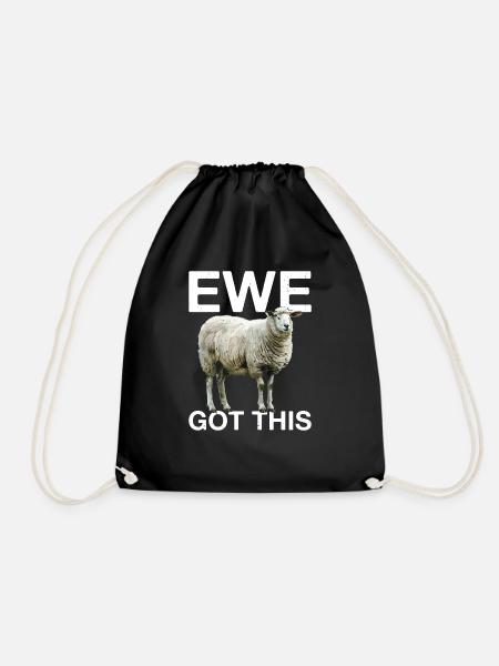 Ewe Got This - Turnbeutel - Schwarz