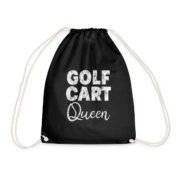 Voiturette de golf Queen 3 - Sac de sport léger - noir - Devant