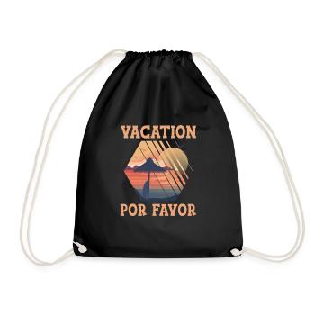 Vacances par Favor 2 - Sac de sport léger - noir - Devant