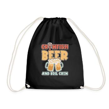 Écrevisses, Bière Et Boil Crew 4 - Sac de sport léger - noir - Devant