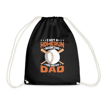 J’ai frappé un coup de circuit qui vous a marqué en tant que mon père 2 - Sac de sport léger - noir - Devant