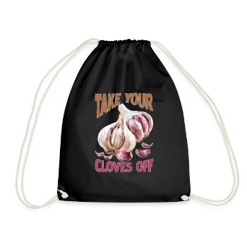Take Your Cloves Off 2 - Turnbeutel - Schwarz - Vorne