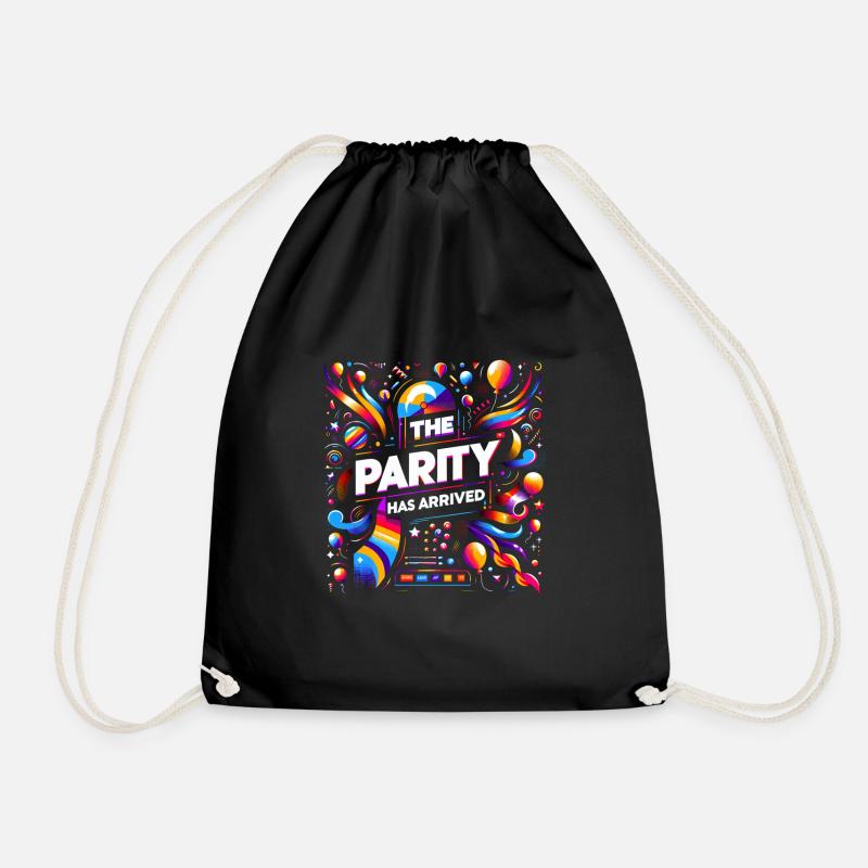 The Party Has Arrived 9 - Turnbeutel - Schwarz