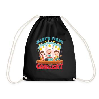 Baby's First Concert 5 - Turnbeutel - Schwarz - Vorne