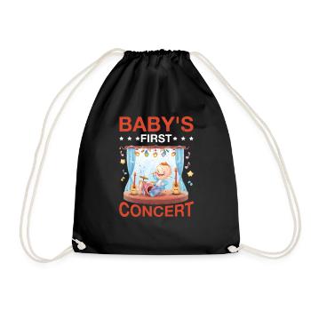 Baby's First Concert 6 - Turnbeutel - Schwarz - Vorne