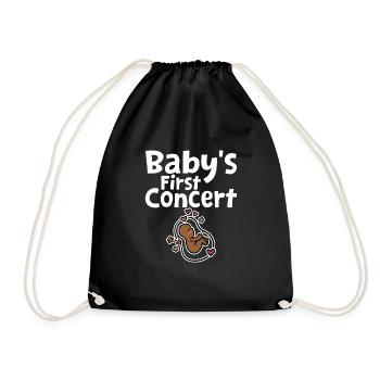 Baby's First Concert 2 - Turnbeutel - Schwarz - Vorne
