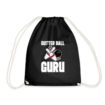 Gutter Ball Guru 4 - Turnbeutel - Schwarz - Vorne