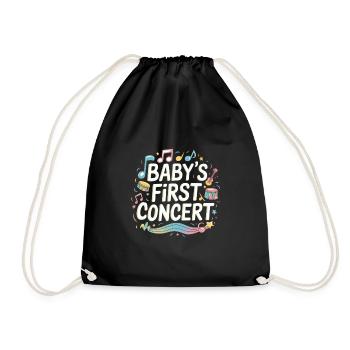 Baby's First Concert 4 - Turnbeutel - Schwarz - Vorne