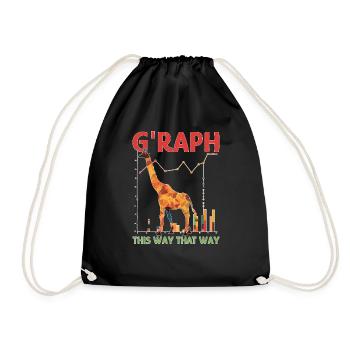 G'Raph This Way That Way - Turnbeutel - Schwarz - Vorne