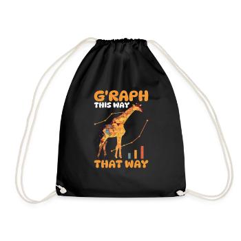 G'Raph This Way That Way 2 - Turnbeutel - Schwarz - Vorne