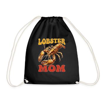 Lobster Mom - Turnbeutel - Schwarz - Vorne