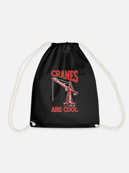Cranes Are Cool 2 - Turnbeutel - Schwarz