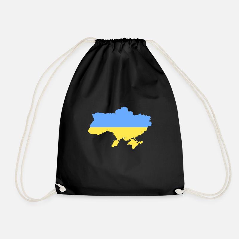 ukraine - Turnbeutel - Schwarz