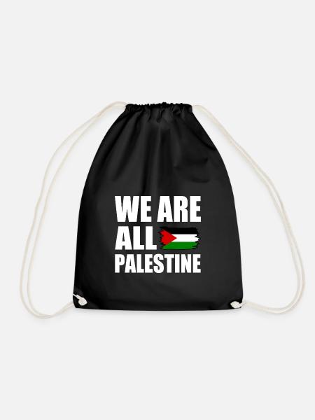We are all palestine - Turnbeutel - Schwarz