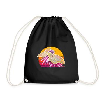 Butterfly Couple - Sonja Ariel von Staden - Drawstring Bag - black - Front