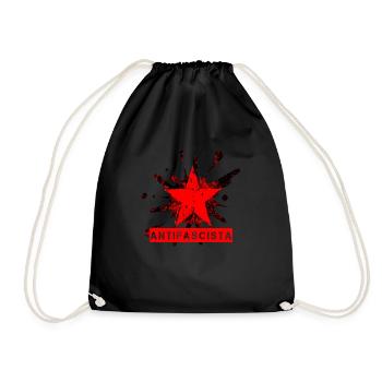 antifa - Sac de sport léger - noir - Devant
