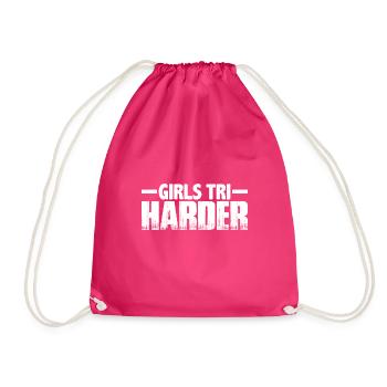Filles Tri 7 - Sac de sport léger - fuchsia - Devant