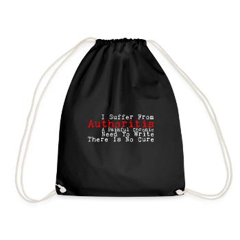 Je souffre d’autoritourne, un besoin d’écrire 3 - Sac de sport léger - noir - Devant
