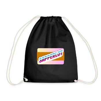 Sapperlot - Drawstring Bag - black - Front