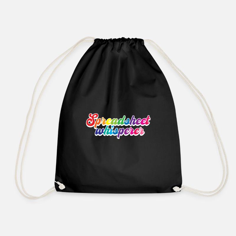 Spreadsheet Whisperer - Turnbeutel - Schwarz