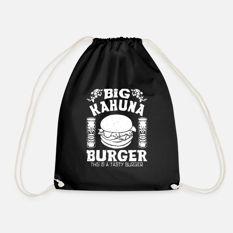 Große Kahuna Burger Shirt - Turnbeutel - Schwarz