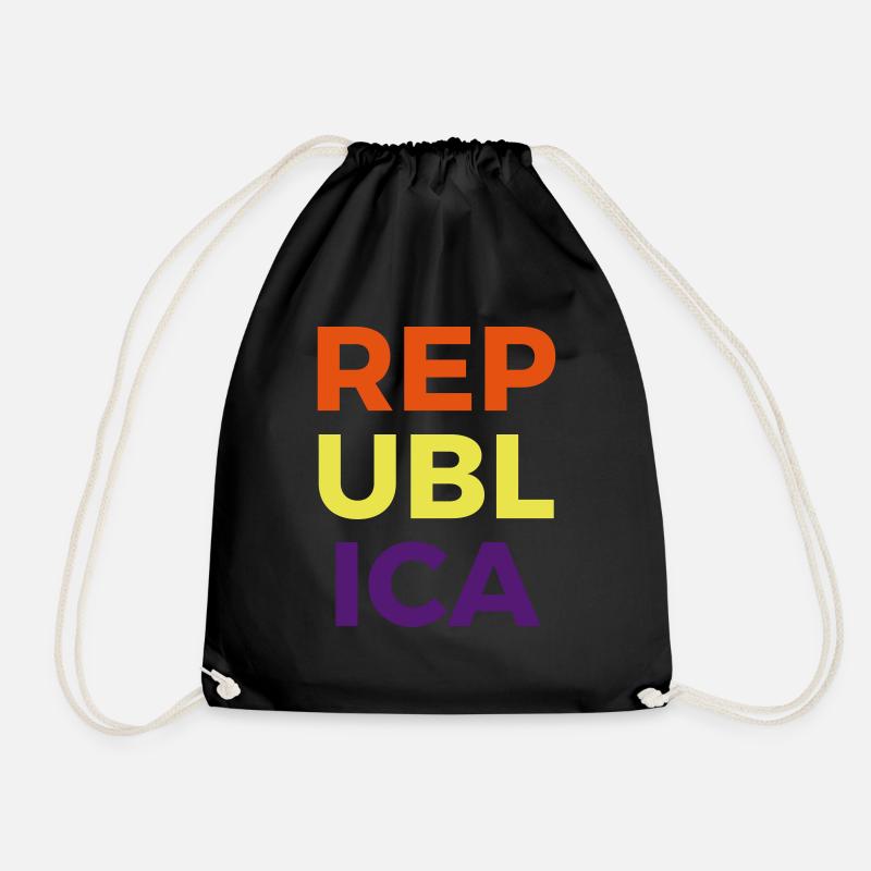 République - Sac de sport léger - noir