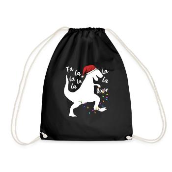 T-Rex Vacances - Sac de sport léger - noir - Devant