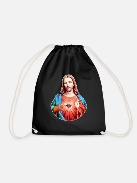 Jésus-Christ | Jésus Christ - Sac de sport léger - noir
