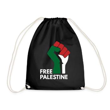 Palestine libre - Sac de sport léger - noir - Devant