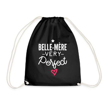 belle-mère parfaite / belle-mère very perfect - Sac de sport léger - noir - Devant
