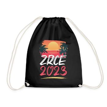 Zrce 2023 - Turnbeutel - Schwarz - Vorne
