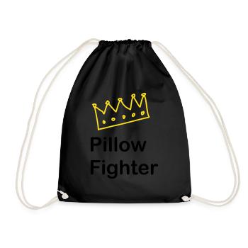 ChampionPillow 1 - Drawstring Bag - black - Front