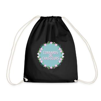 Hunters' Sh*t - Drawstring Bag - black - Front