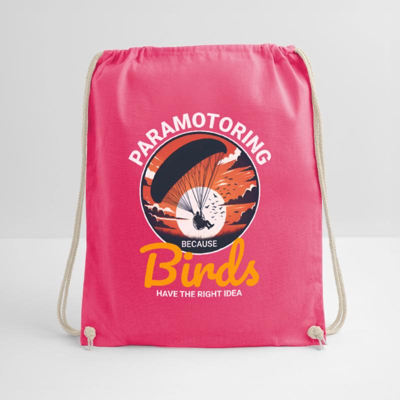 Paramotor Pilot Paramotoring Powered Paraglider Drawstring Bag