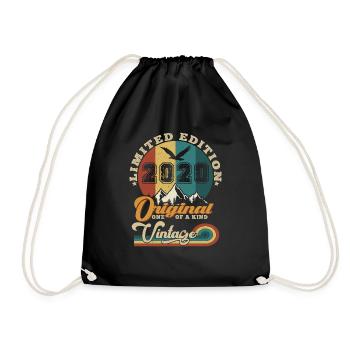 Original 2020 Vintage Édition limitée Cadeau - Sac de sport léger - noir - Devant