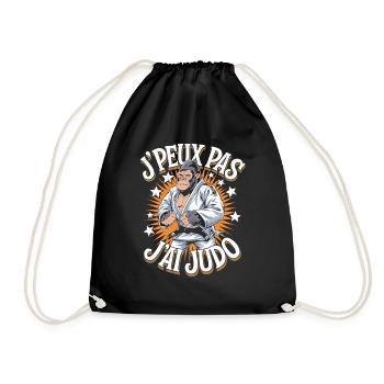 J' peux pas j'ai judo - Sac de sport léger - noir - Devant