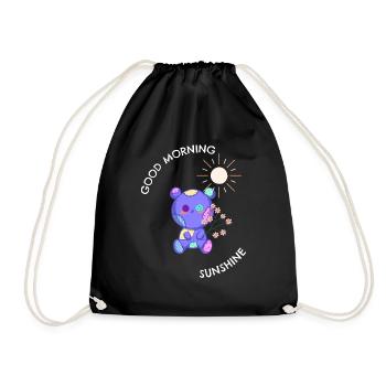 Good Morning Sunshine - Drawstring Bag - black - Front
