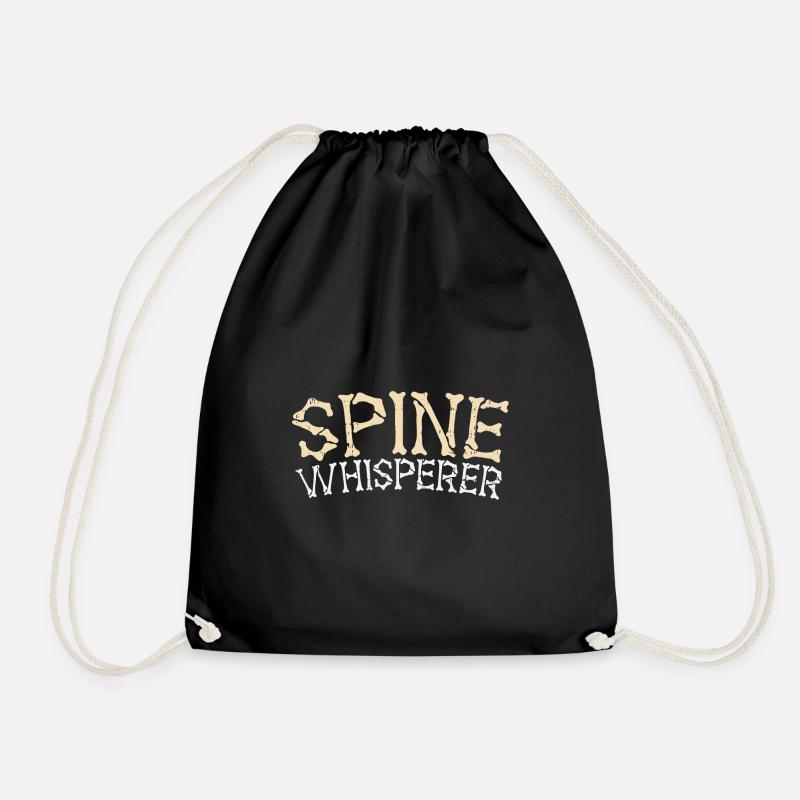 Chiropraktiker Orthopäde Knochen Flüsterer - Turnbeutel - Schwarz