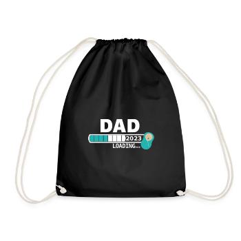 DAD 2023 chargement... - Sac de sport léger - noir - Devant